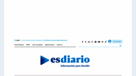 What Esdiario.com website looks like in 2024 
