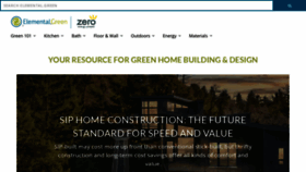 What Elemental.green website looks like in 2024 