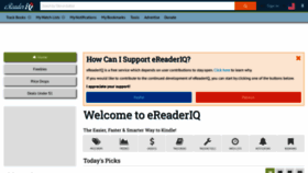 What Ereaderiq.com website looks like in 2024 