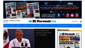 What Elporvenir.mx website looks like in 2024 