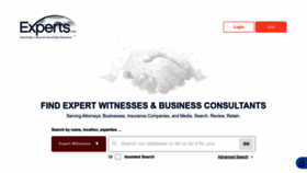 What Experts.com website looks like in 2024 