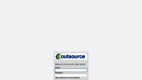 What Erecruit.outsource.net website looks like in 2024 
