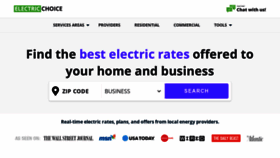What Electricchoice.com website looks like in 2024 