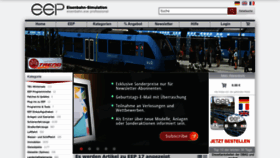 What Eepshopping.de website looked like in 2024 (2 years ago)