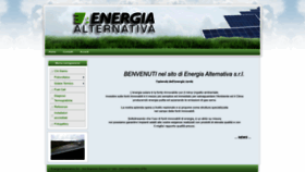 What Energialternativa.eu website looks like in 2024 