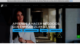 What Ebc.mx website looked like in 2024 (1 year ago)