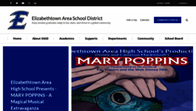 What Etownschools.org website looks like in 2024 