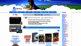 What E-library.net website looks like in 2024 