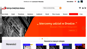 What Edycja.pl website looks like in 2024 