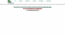 What Enchantedforest.com website looks like in 2024 