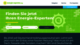 What Energie-experten.org website looks like in 2024 