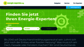 What Energie-experten.org website looked like in 2024 (1 year ago)