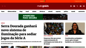 What Emaisgoias.com.br website looks like in 2024 