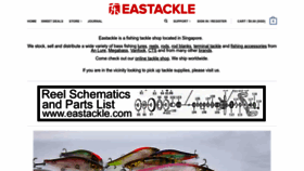 What Eastackle.com website looks like in 2024 
