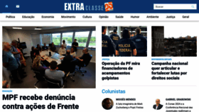 What Extraclasse.org.br website looked like in 2024 (1 year ago)