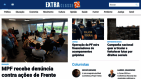What Extraclasse.org.br website looks like in 2024 