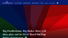What Eurasiagroup.net website looks like in 2024 