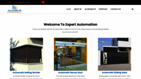 What Expertautomationbd.com website looks like in 2024 