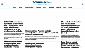 What Economica.net website looks like in 2024 