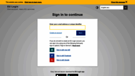 What Eismea.eu website looks like in 2024 