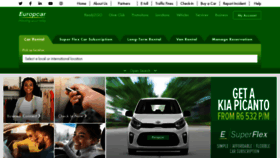 What Europcar.co.za website looks like in 2024 