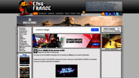 What Emu-france.com website looks like in 2024 