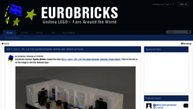 What Eurobricks.com website looks like in 2024 