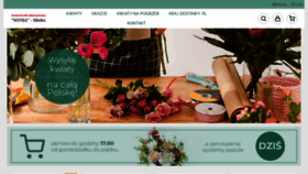 What E-kwiaciarniamielec.pl website looks like in 2024 