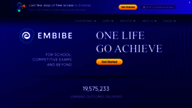 What Embibe.com website looks like in 2024 
