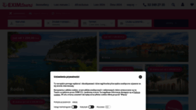 What Exim.pl website looks like in 2024 
