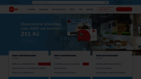 What Edenred.cz website looks like in 2024 