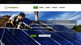 What Energiascendente.com website looks like in 2024 