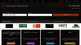 What Executiveplacements.com website looked like in 2024 (1 year ago)