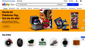 What Ebay.ch website looks like in 2024 