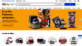 What Ebay.es website looks like in 2024 