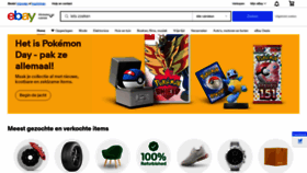 What Ebay.nl website looks like in 2024 