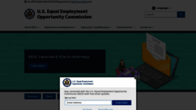 What Eeoc.gov website looks like in 2024 