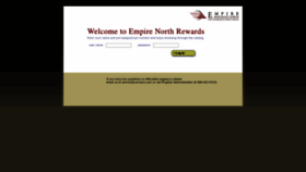 What Empirenorthrewards.com website looks like in 2024 