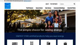 What Energystar.gov website looks like in 2024 