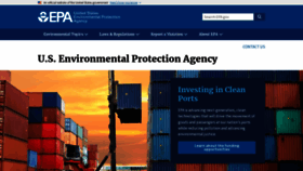 What Epa.gov website looks like in 2024 