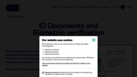 What Electronicid.eu website looked like in 2024 (1 year ago)