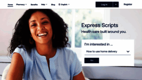 What Express-scripts.com website looks like in 2024 