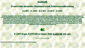 What Eamt.de website looks like in 2024 