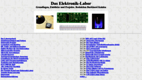 What Elektronik-labor.de website looks like in 2024 