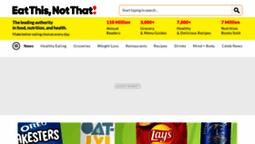 What Eatthis.com website looks like in 2024 