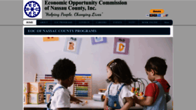 What Eoc-nassau.org website looks like in 2024 