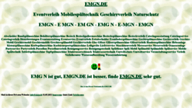 What Emgn.de website looks like in 2024 