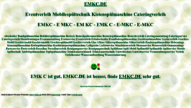 What Emkc.de website looked like in 2024 (1 year ago)