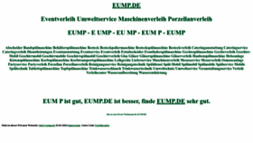 What Eump.de website looked like in 2024 (1 year ago)