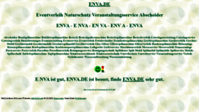 What Enva.de website looks like in 2024 